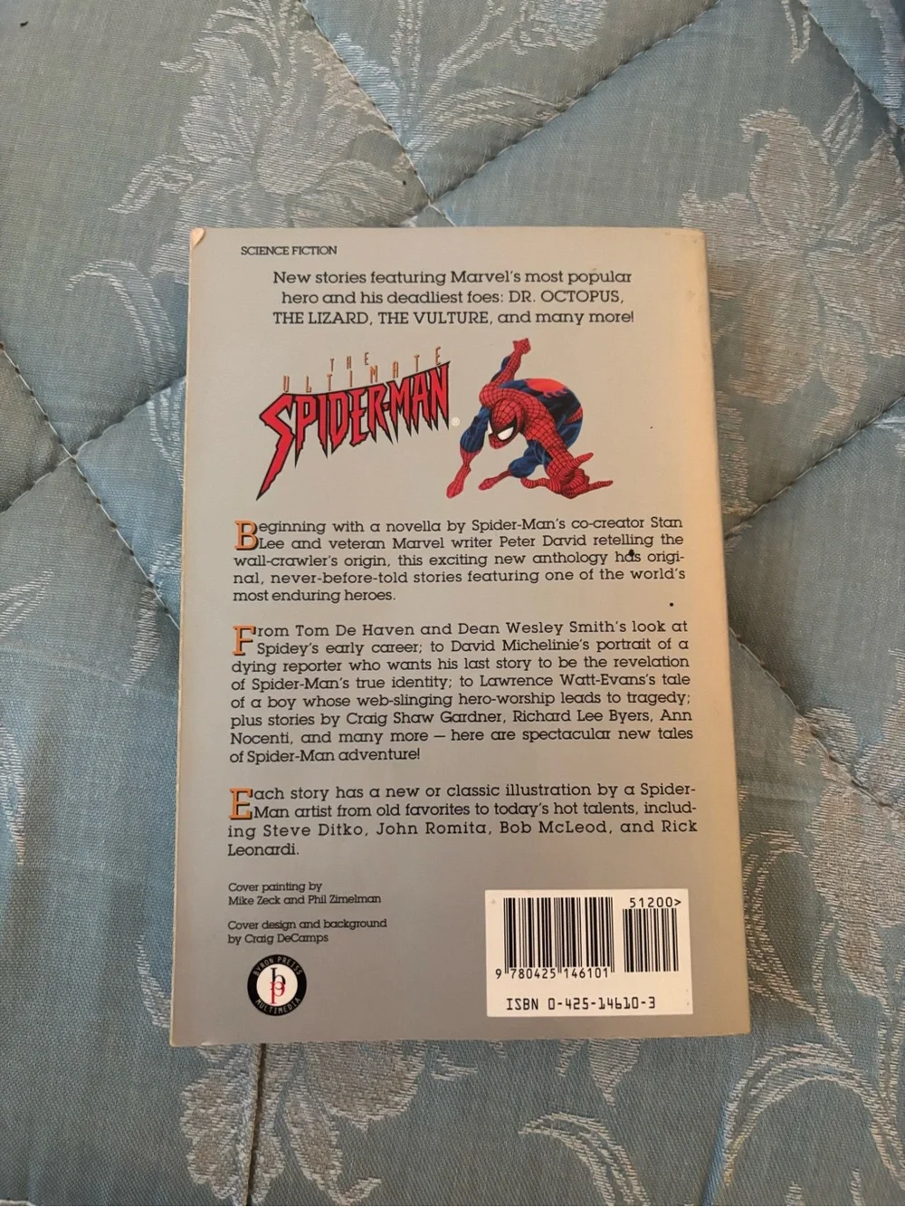 Spider-Man Graphic Novel Hardcover - Red/Black Cover